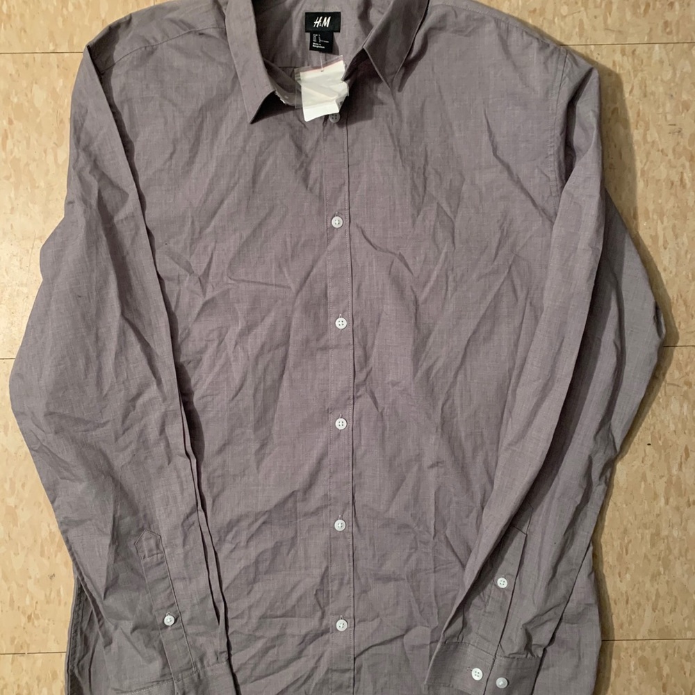H&M men’s dress shirt bundle size M/L
